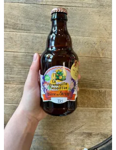 Bière Blanche au Safran – Robe Dorée Intense & Notes Subtiles de Safran | La Grenouille Assoiffée