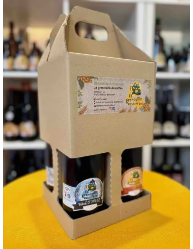 Coffret bière Trio, 3x75cl