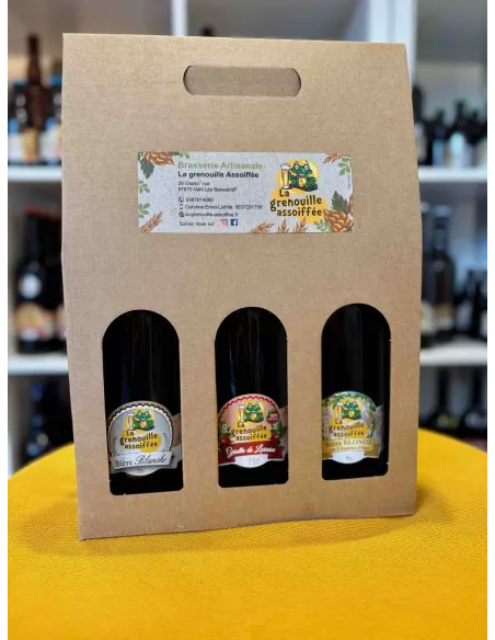 Coffret bière Trio, 3x75cl 2