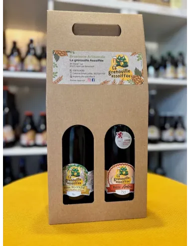 Coffret bière duo, 2x75cl