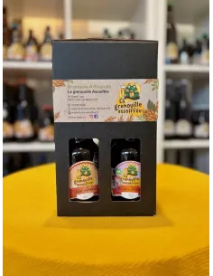 coffre bière 33cl + verre à bière