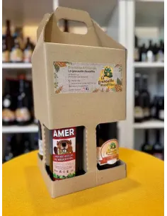 coffret bière artisanale 75cl et amer