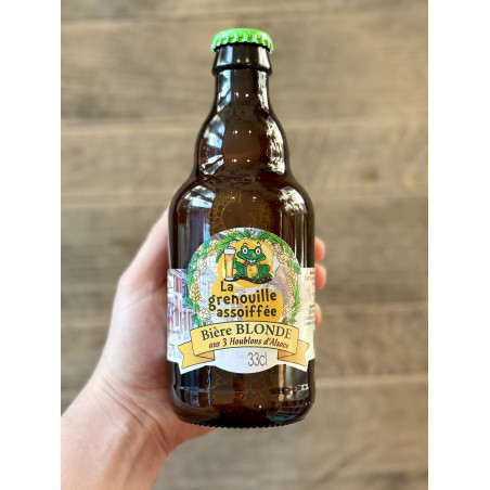 Bière blonde aux trois houblons d'Alsace 1