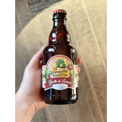 Bière Blonde au Jus Concentré de Griotte – Robe Rosée & Pointe d’Acidité | La Grenouille Assoiffée