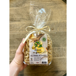 Pâtes de Grenouille – Pâtes Complètes à la Farine de Drêches de Brasserie | La Grenouille Assoiffée